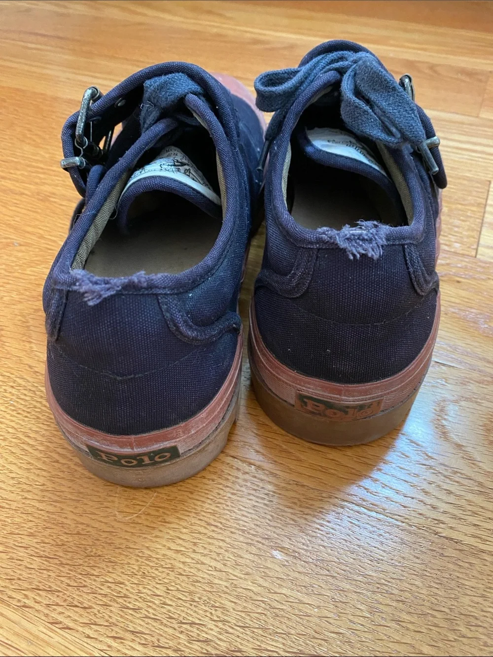 Vintage 90’s Polo Ralph Lauren Sportman buckle and tie shoe - Picture 5 of 9